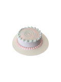 Gender Reveal Dog Cake