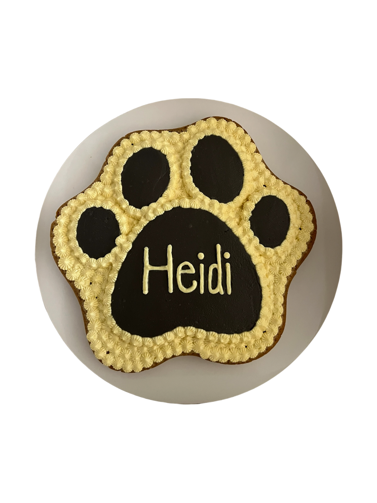 8inch Paw Print Dog Cake