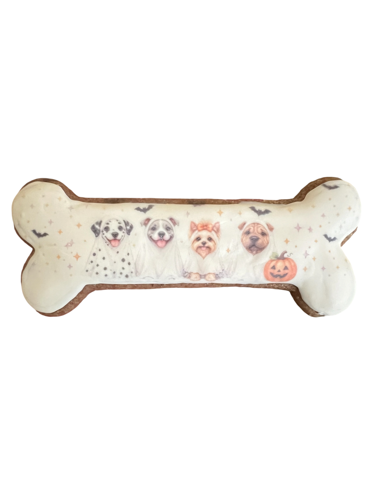 Halloween dog cookies