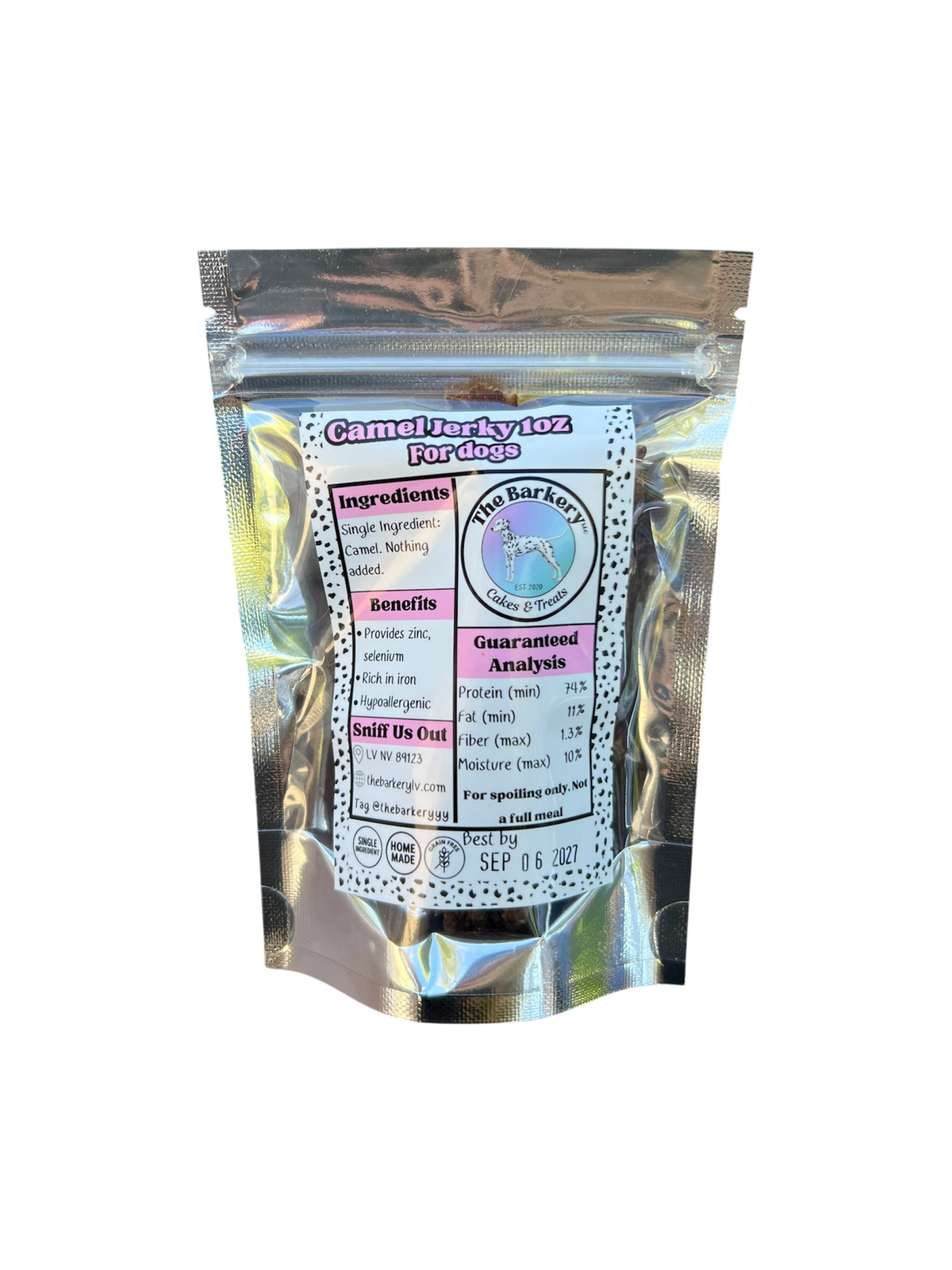 Camel Dog jerky