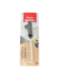 Number 1 black candle