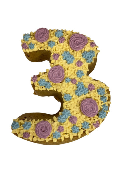 6inch Number Cake Organic - The Barkery LLC