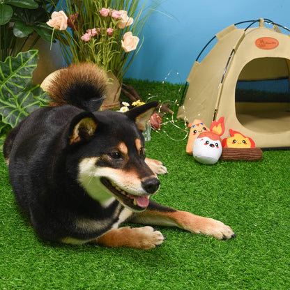 Camping Pups | Camp Hound - Dog Plush Toy - The Barkery LLC
