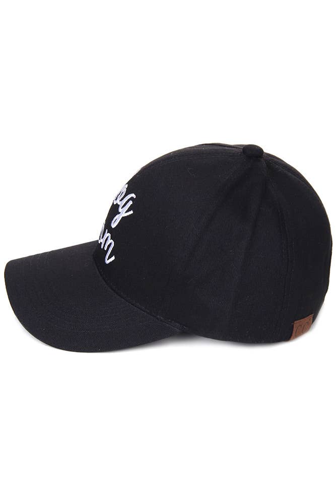 DOG MOM Embroidered Hat C.C - The Barkery LLC