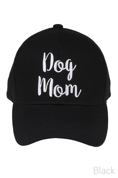 DOG MOM Embroidered Hat C.C - The Barkery LLC
