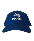Blue Tug Tees & Caps dog mom hat with embroidered lettering for dog lovers