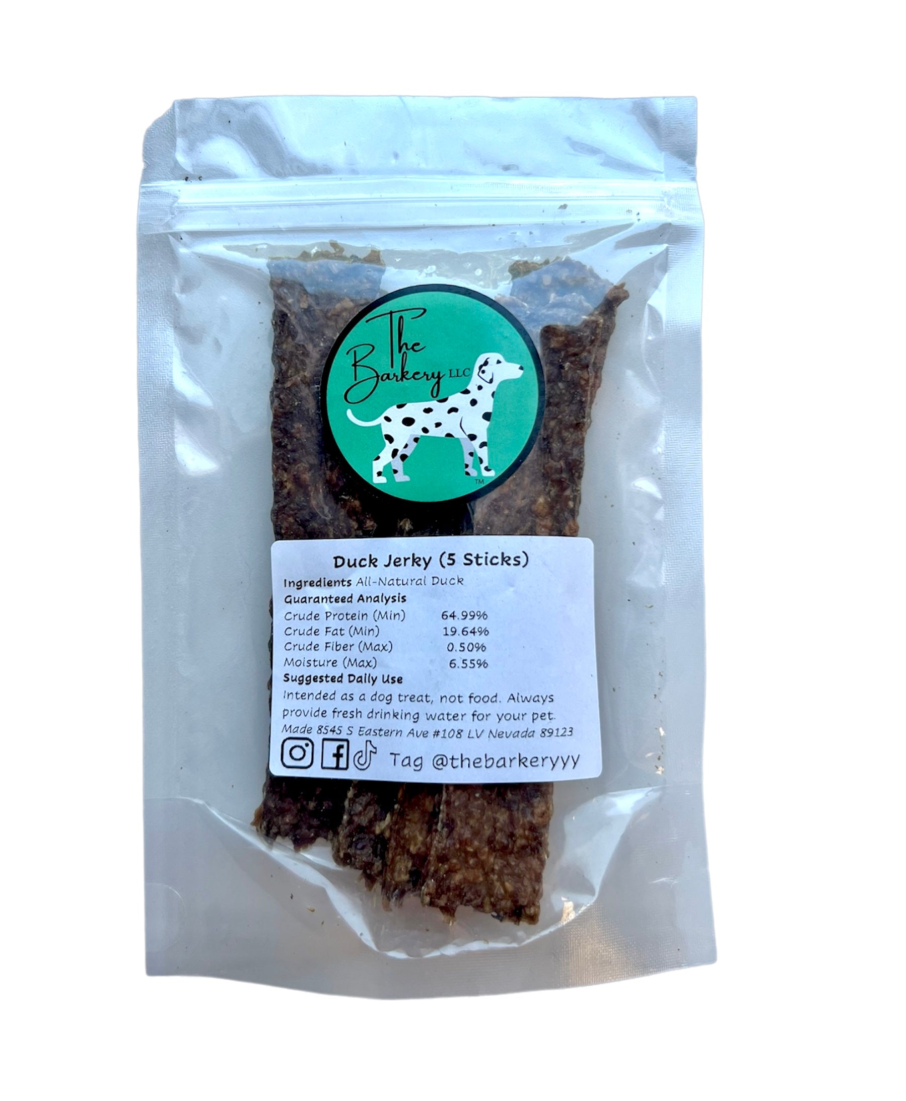 Duck Jerky - The Barkery LLC
