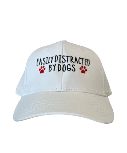 Easily Distracted By Dogs Hat/Cap - The Barkery LLC