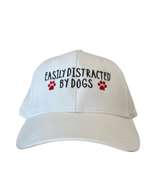 Easily Distracted By Dogs Hat/Cap - The Barkery LLC