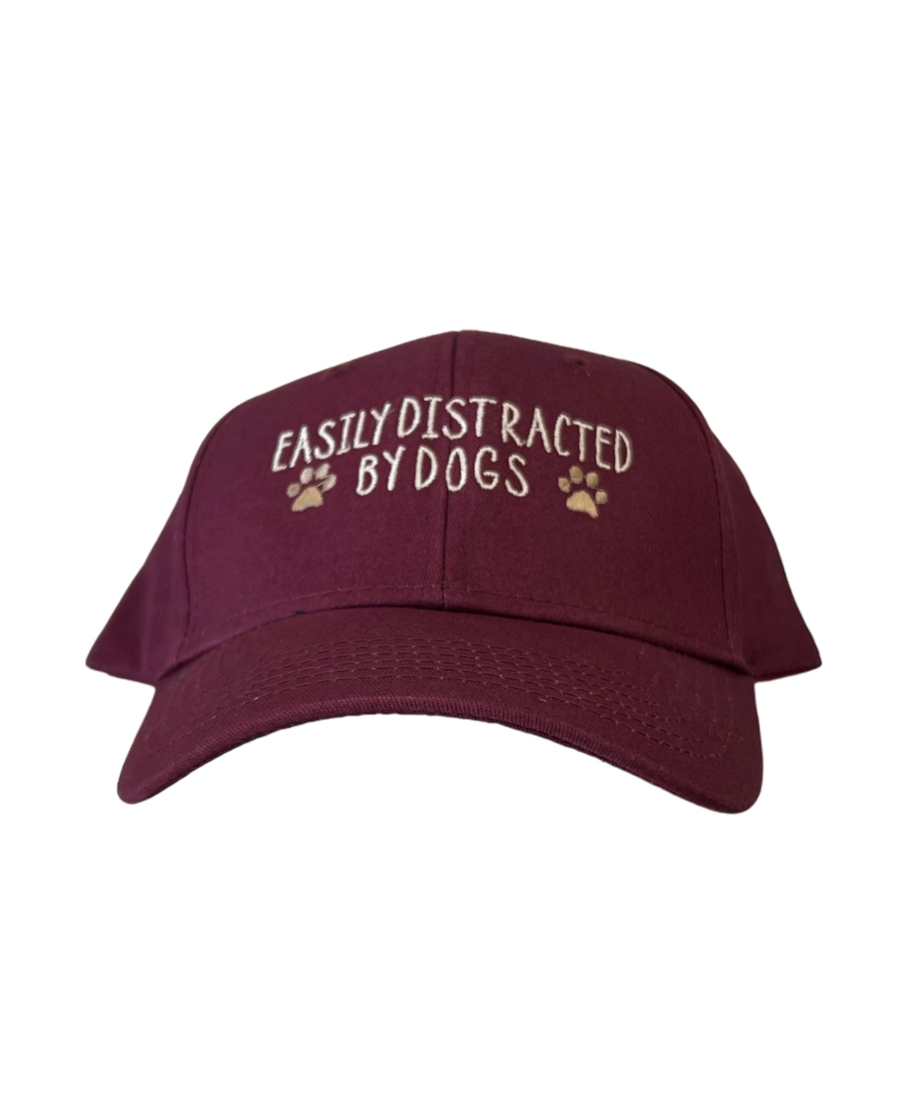 Easily Distracted By Dogs Hat/Cap - The Barkery LLC