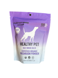 Mushroom Matrix Healthy Pet certified organic mushroom dog supplement for daily immune health
