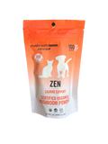 Mushroom Matrix organic dog calming supplement Zen certified organic mushroom powder in resealable pouch