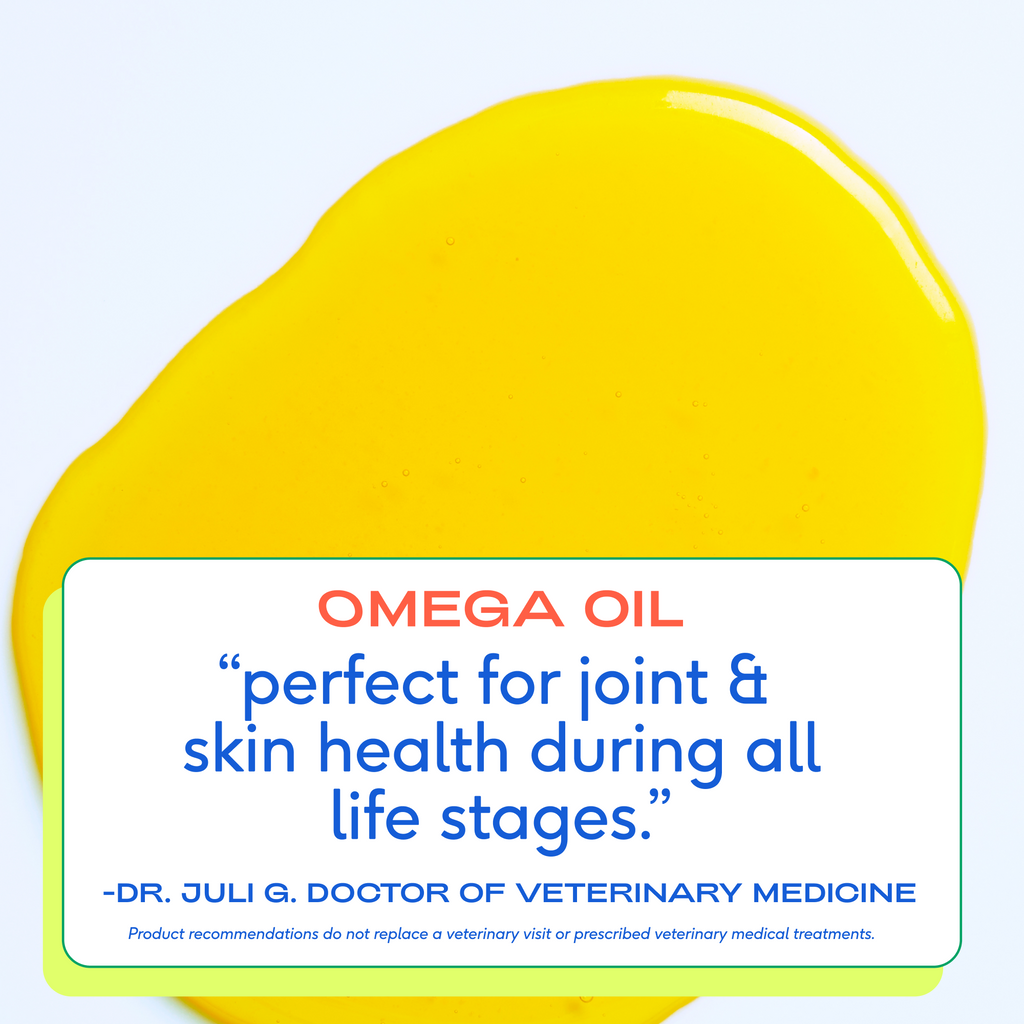 Native Pet Omega Oil for Dogs, perfect for joint and skin health during all life stages